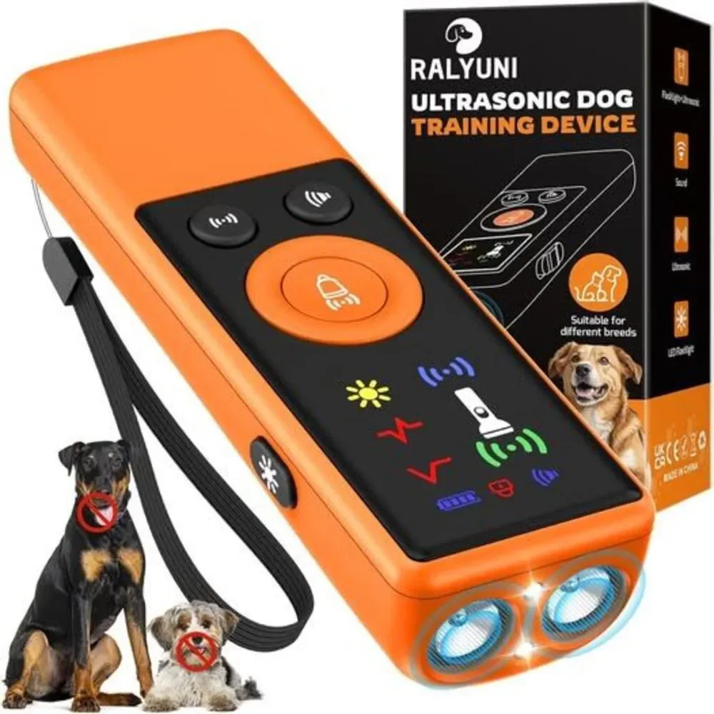 Ultrasonic Dog Training Device – Anti Bark & Behavior Trainer
